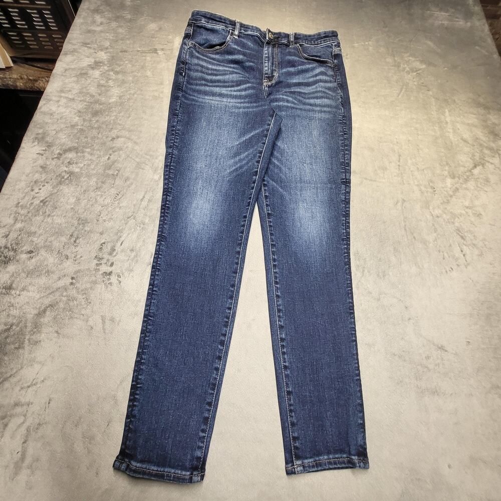 American Eagle Jeans Womens 14 Blue Hi-Rise Jegging Slim Stretch 5-Pocket
